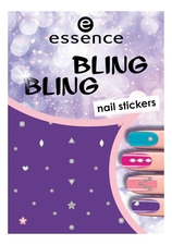 essence Наклейки для ногтей Bling Bling Nail Stickers No01