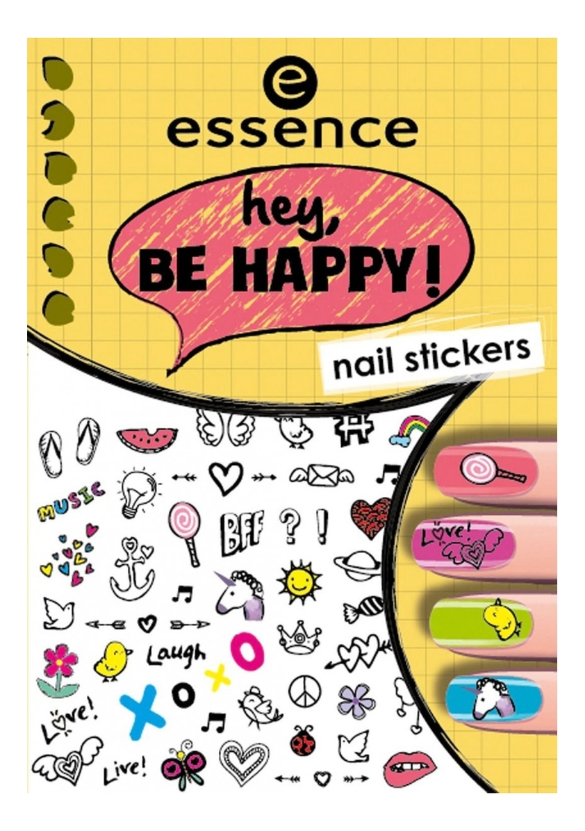 

Наклейки для ногтей Hey, Be Happy! Nail Stickers No05