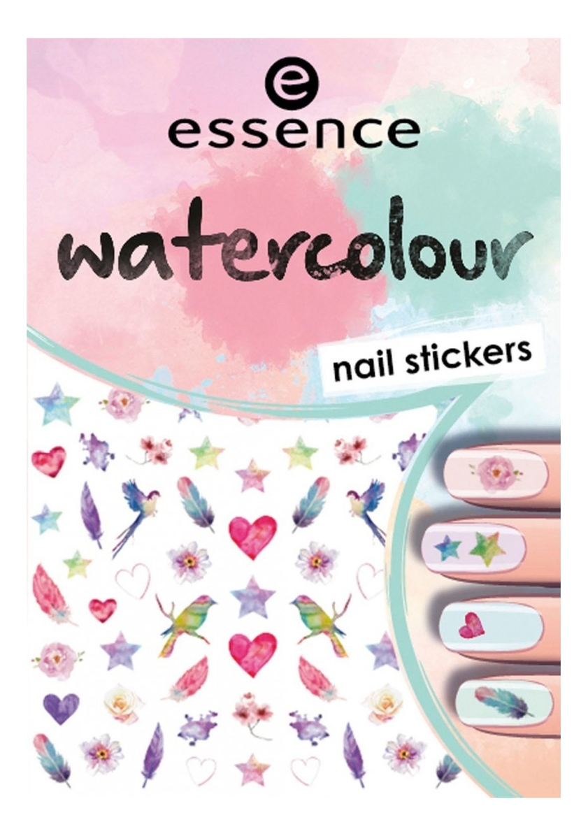 цена Наклейки для ногтей Watercolour Nail Stickers No07