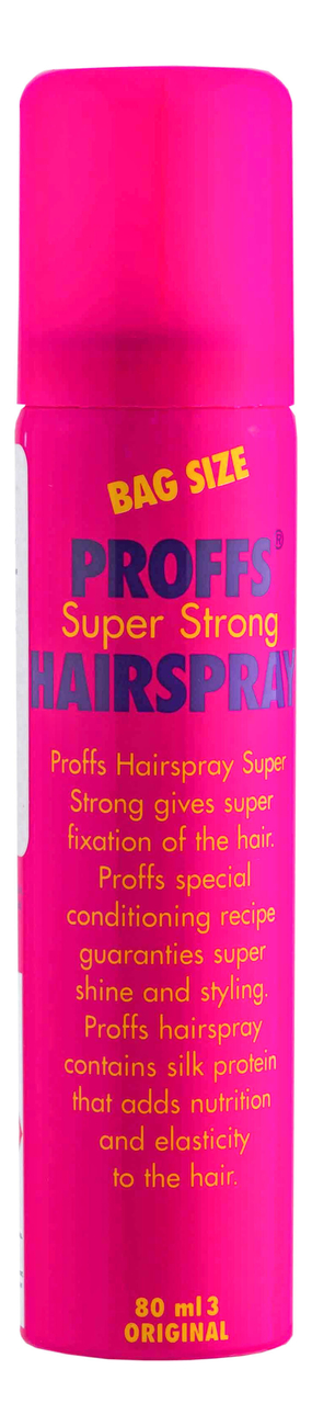 

Лак для волос Super Strong Hair Spray: Лак 80мл, Лак для волос Super Strong Hair Spray