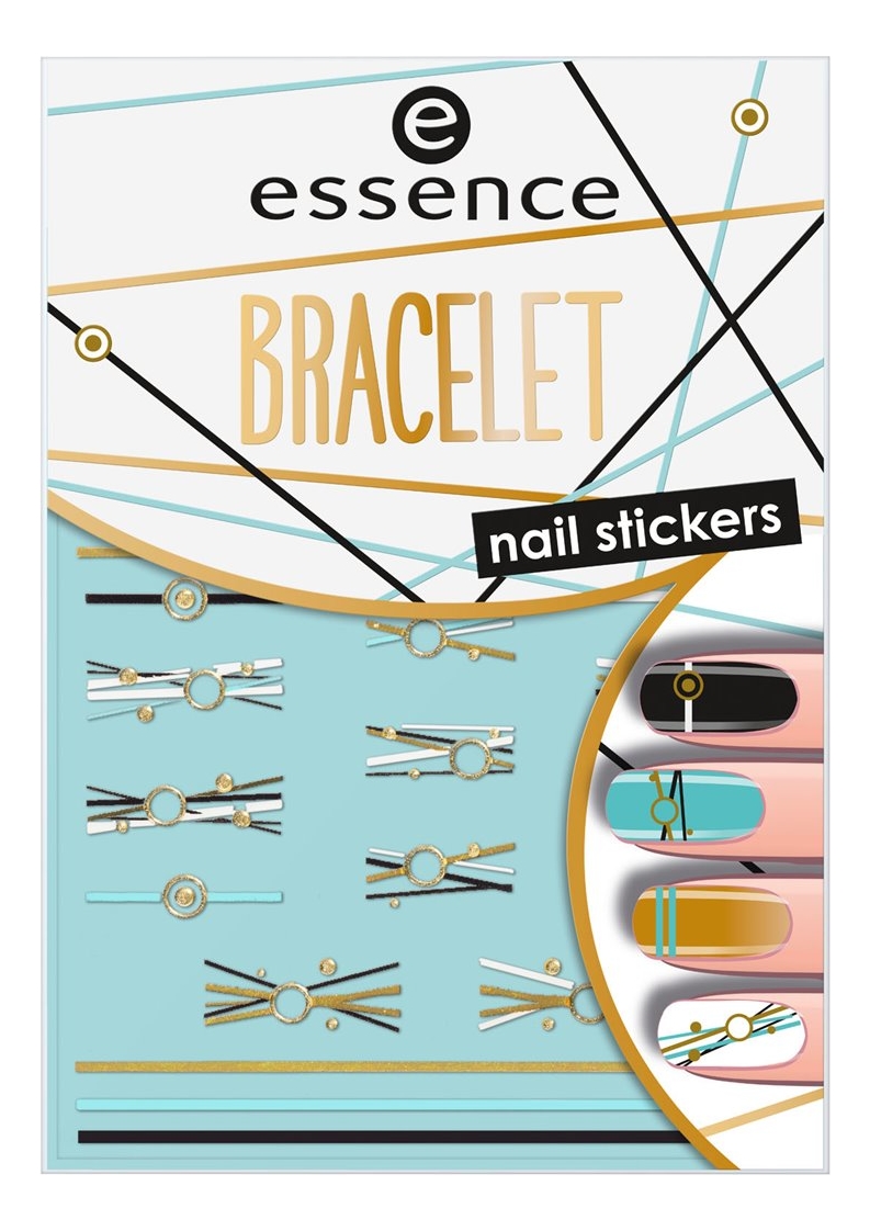 

Наклейки для ногтей Bracelet Nail Stickers No10