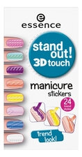 essence Наклейки для ногтей Stand Out! 3D Touch Manicure Stickers No01