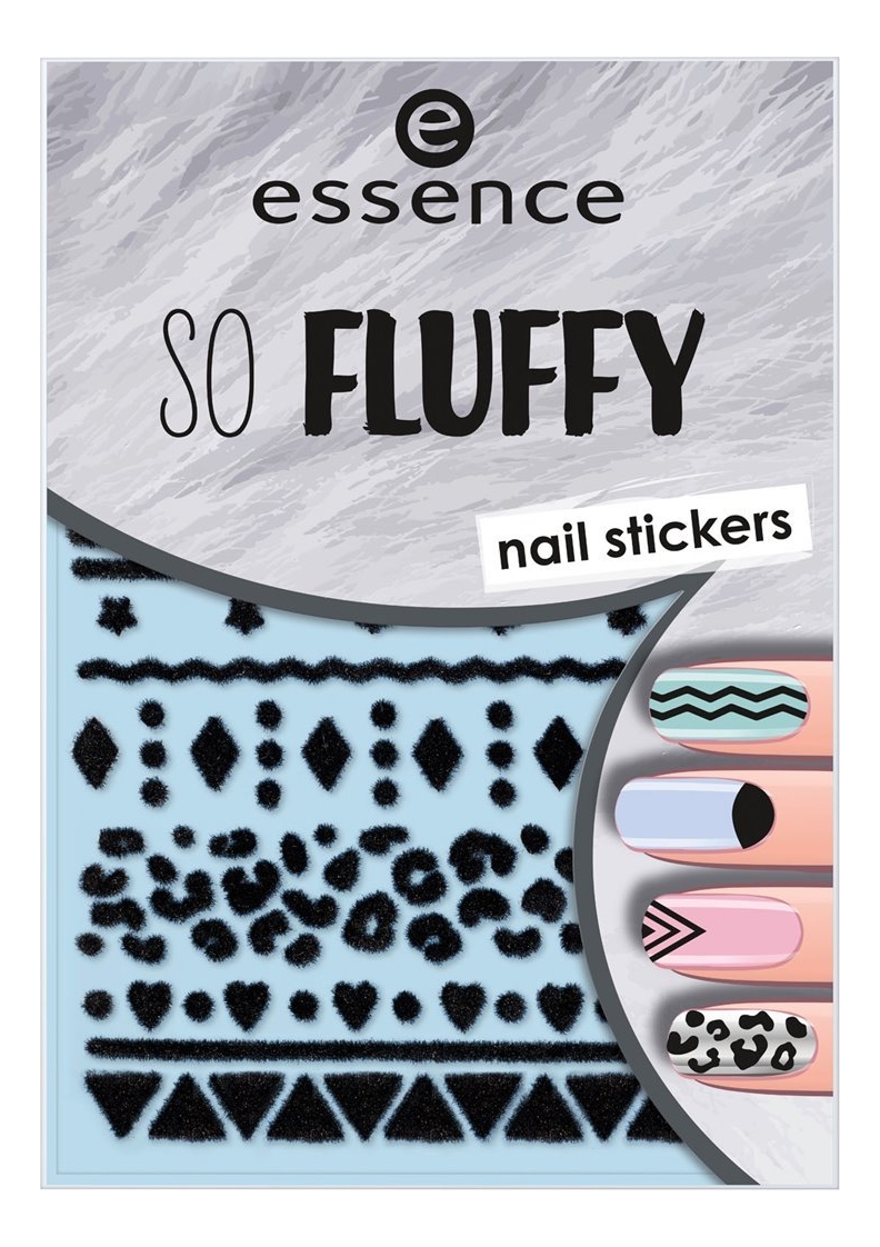 Наклейки для ногтей So Fluffy Nail Stickers No11