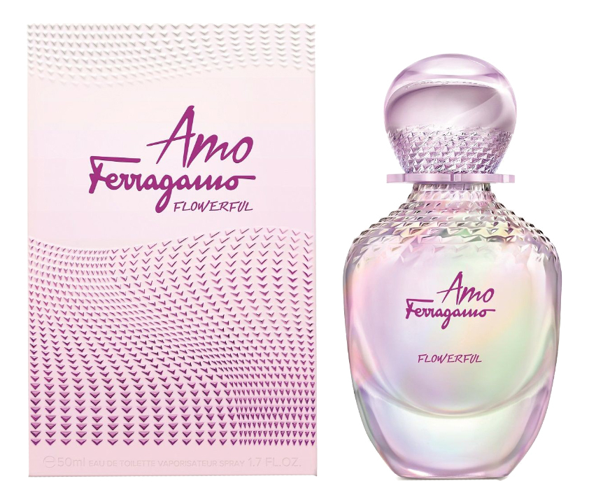 

Amo Ferragamo Flowerful: туалетная вода 50мл, Amo Ferragamo Flowerful