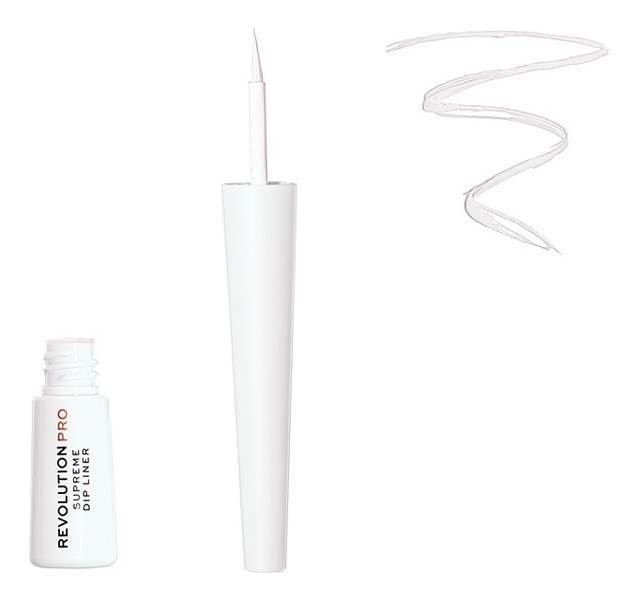 

Жидкая подводка для глаз Supreme Pigment Dip Eyeliner: White, Жидкая подводка для глаз Supreme Pigment Dip Eyeliner