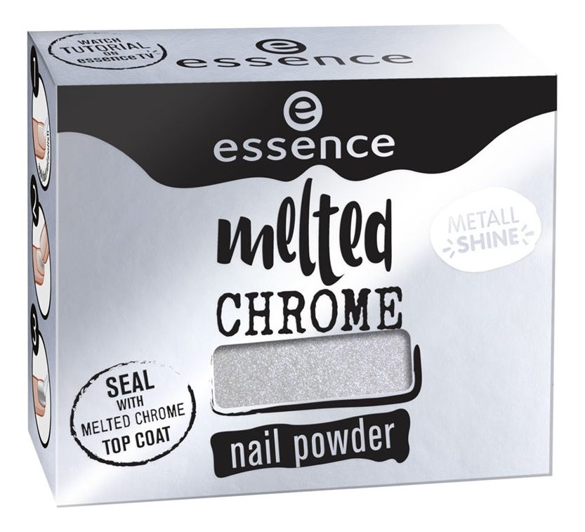 

Пудра-втирка для ногтей Melted Chrome Nail Powder 1г: 06 All Roads Lead To Chrome, Пудра-втирка для ногтей Melted Chrome Nail Powder 1г