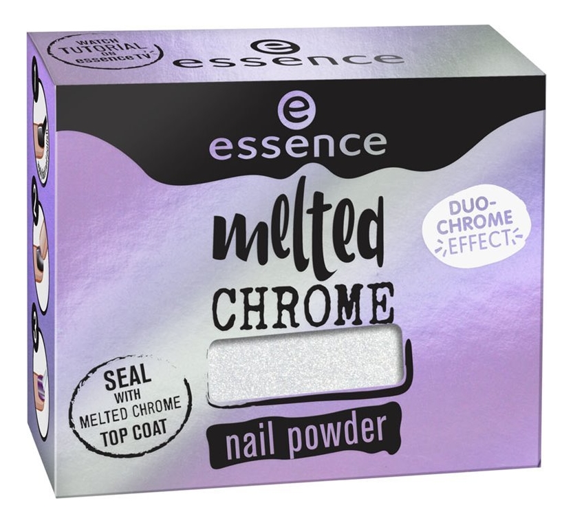 Пудра-втирка для ногтей Melted Chrome Nail Powder 1г: 03 Rockstar