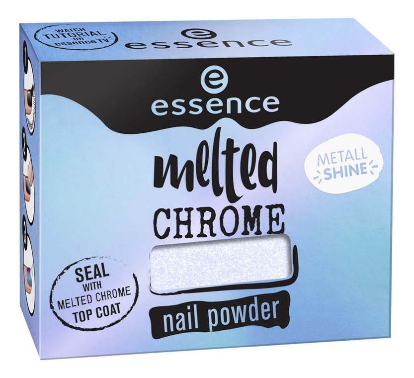 

Пудра-втирка для ногтей Melted Chrome Nail Powder 1г: 05 Miracle, Пудра-втирка для ногтей Melted Chrome Nail Powder 1г