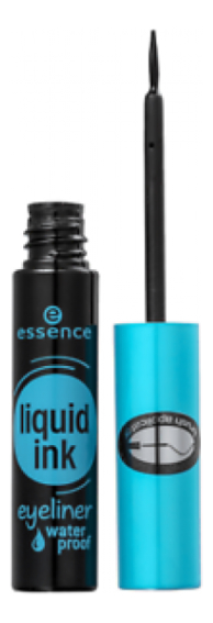 Купить Водостойкая подводка для глаз Liquid Ink Eyeliner Waterproof 3мл: Black, essence