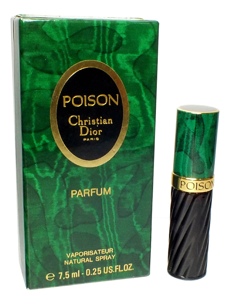 Poison: духи 7,5мл dior poison esprit de parfum refillable purse spray 7 5