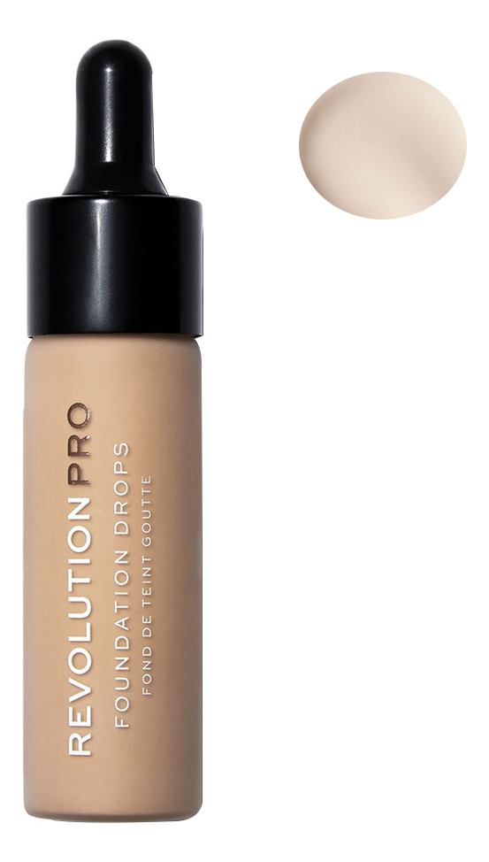 Тональная основа для лица Foundation Drops 18мл: F1
