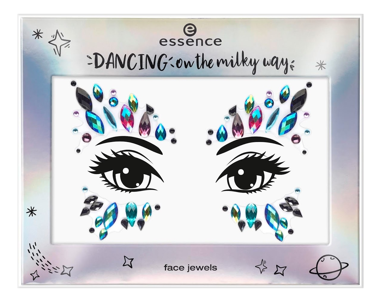 

Наклейки-украшения для лица Dancing On The Milky Way Face Jewels No01