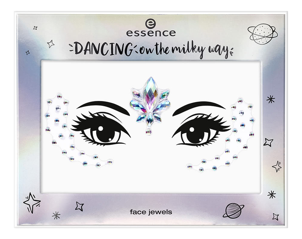 

Наклейки-украшения для лица Dancing On The Milky Way Face Jewels No02