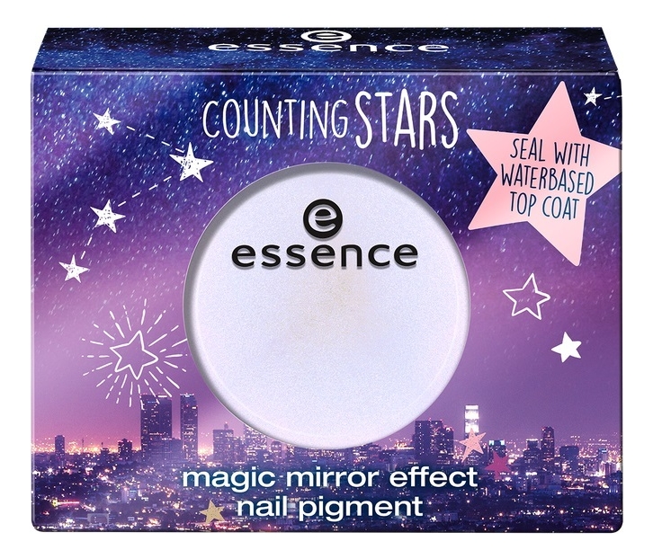 

Эффектная пудра для ногтей Counting Stars Magic Mirror Effect Nail Pigment 1г: 01 A Sky Full Of Stars, Эффектная пудра для ногтей Counting Stars Magic Mirror Effect Nail Pigment 1г