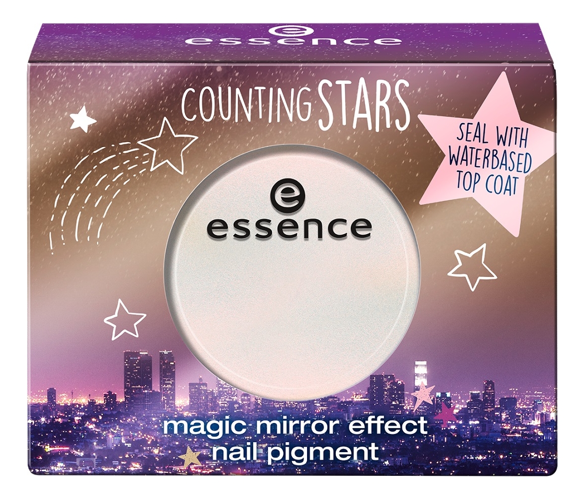 

Эффектная пудра для ногтей Counting Stars Magic Mirror Effect Nail Pigment 1г: 02 Shine Bright, Эффектная пудра для ногтей Counting Stars Magic Mirror Effect Nail Pigment 1г