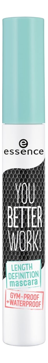 

Водостойкая тушь для ресниц You Better Work! Length Definition Mascara Gum-Proof Waterproof Black 10мл