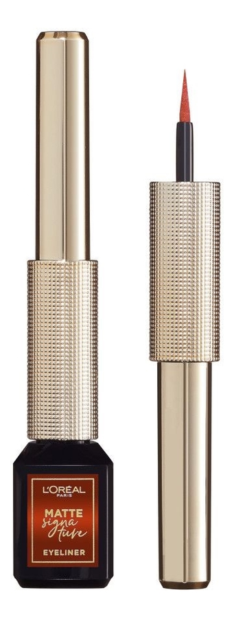 

Подводка для глаз Matte Signature Eyeliner 3мл: 07 Медный, Подводка для глаз Matte Signature Eyeliner 3мл