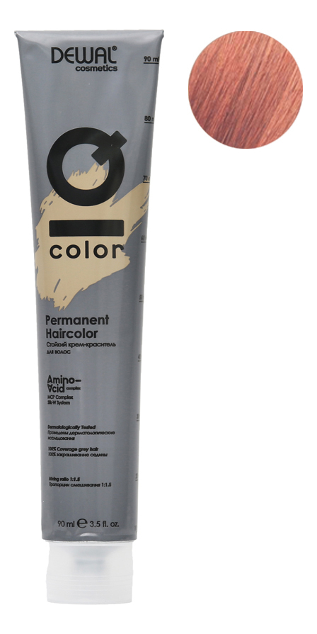 

Стойкий крем-краситель для волос на основе протеинов риса и шелка Cosmetics IQ Color Permanent Haircolor 90мл: 10.16 Extra Light Ash Rose Blonde, Стойкий крем-краситель для волос на основе протеинов риса и шелка Cosmetics IQ Color Permanent Haircolor 90мл