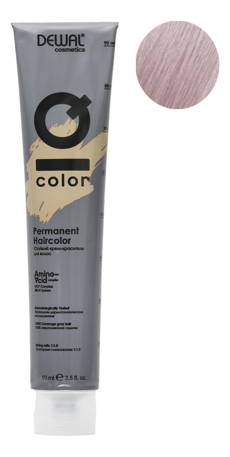 

Стойкий крем-краситель для волос на основе протеинов риса и шелка Cosmetics IQ Color Permanent Haircolor 90мл: 11.2 Ultra Light Pure Pearl Blonde, Стойкий крем-краситель для волос на основе протеинов риса и шелка Cosmetics IQ Color Permanent Haircolor 90м
