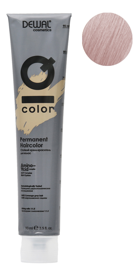 

Стойкий крем-краситель для волос на основе протеинов риса и шелка Cosmetics IQ Color Permanent Haircolor 90мл: 11.20 Ultra Light Pearl Blonde, Стойкий крем-краситель для волос на основе протеинов риса и шелка Cosmetics IQ Color Permanent Haircolor 90мл