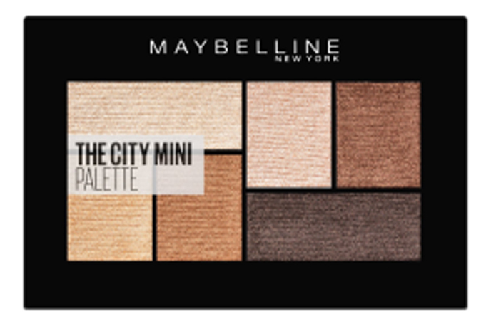 Палетка теней для век The City Mini Palette 6г: 410 Chill палетка теней для глаз maybelline new york the city mini 6 мл