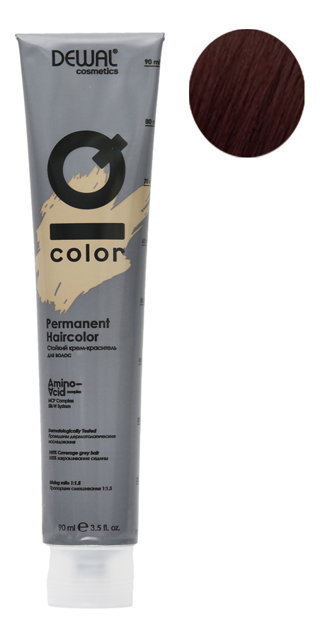 

Стойкий крем-краситель для волос на основе протеинов риса и шелка Cosmetics IQ Color Permanent Haircolor 90мл: 5.32 Light Gold Pearl Brunette, Стойкий крем-краситель для волос на основе протеинов риса и шелка Cosmetics IQ Color Permanent Haircolor 90мл