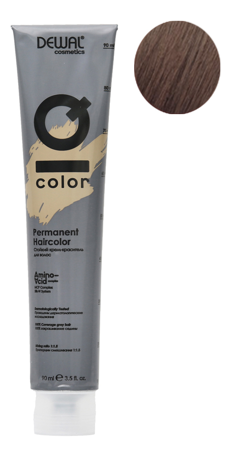 

Стойкий крем-краситель для волос на основе протеинов риса и шелка Cosmetics IQ Color Permanent Haircolor 90мл: 7.00 Intense Blonde, Стойкий крем-краситель для волос на основе протеинов риса и шелка Cosmetics IQ Color Permanent Haircolor 90мл