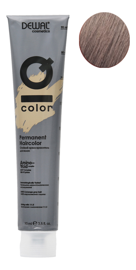 

Стойкий крем-краситель для волос на основе протеинов риса и шелка Cosmetics IQ Color Permanent Haircolor 90мл: 8.1 Light Ash Blonde, Стойкий крем-краситель для волос на основе протеинов риса и шелка Cosmetics IQ Color Permanent Haircolor 90мл