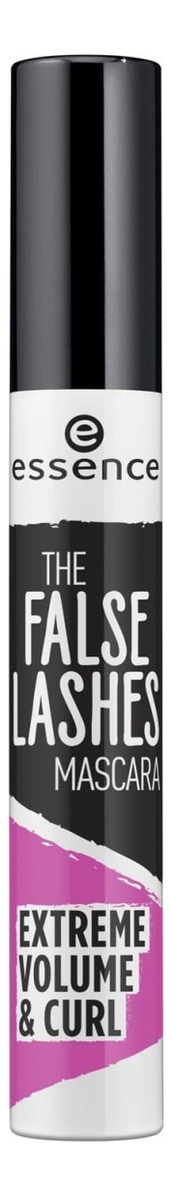 Купить Тушь для ресниц The False Lashes Mascara Extreme Volume & Curl Black 10мл, Тушь для ресниц The False Lashes Mascara Extreme Volume & Curl Black 10мл, essence