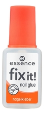 essence Клей для накладных ногтей Fix It! Nail Glue 8мл