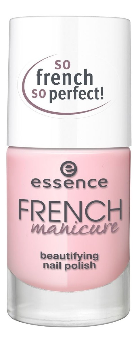 

Лак для французского маникюра French Manicure Beautifying Nail Polish 10мл: 01 Girl's Best French, Лак для французского маникюра French Manicure Beautifying Nail Polish 10мл