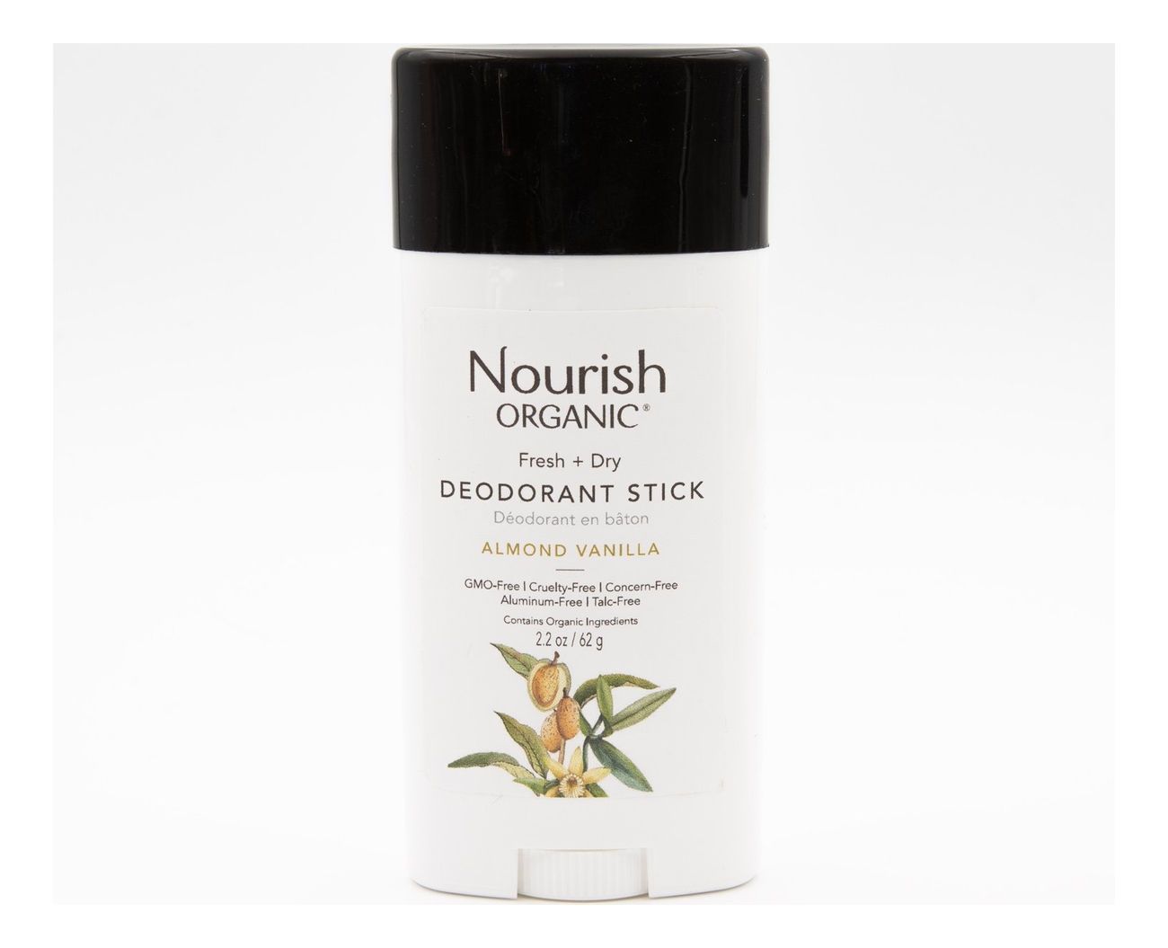 

Дезодорант для тела с экстрактом миндаля и ванили Organic Fresh + Dry Deodorant Stick 62г