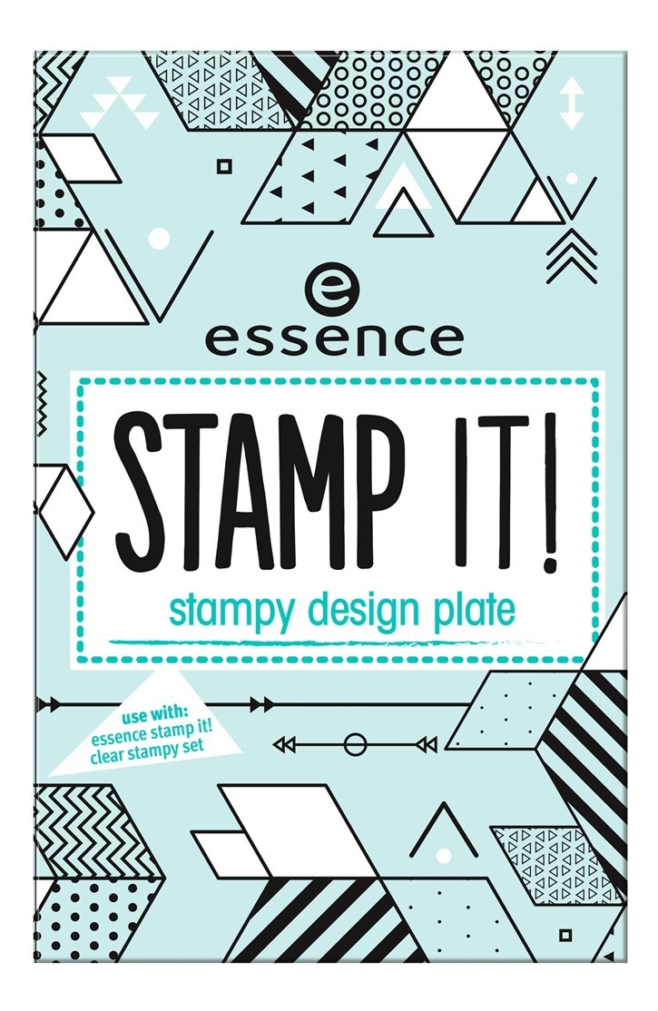 

Трафареты для дизайна ногтей Stamp It! Stampy Design Plate No02 Shapes Of Glory