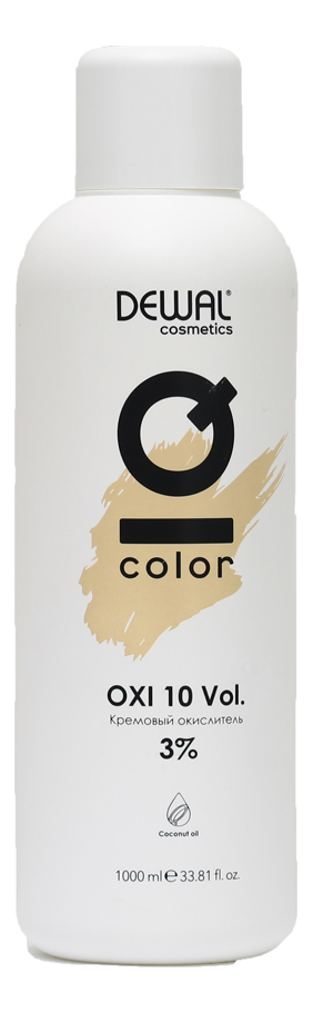 

Кремовый окислитель с кокосовым маслом Cosmetics IQ Color OXI 3%: Окислитель 1000мл, Кремовый окислитель с кокосовым маслом Cosmetics IQ Color OXI 3%