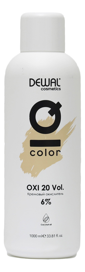 

Кремовый окислитель с кокосовым маслом Cosmetics IQ Color OXI 6%: Окислитель 1000мл, Кремовый окислитель с кокосовым маслом Cosmetics IQ Color OXI 6%