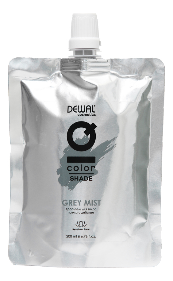 Купить Краситель для волос прямого действия Cosmetics IQ Color Shade 200мл: Grey Mist, Dewal