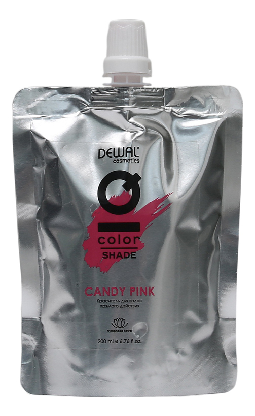 Купить Краситель для волос прямого действия Cosmetics IQ Color Shade 200мл: Candy Pink, Dewal
