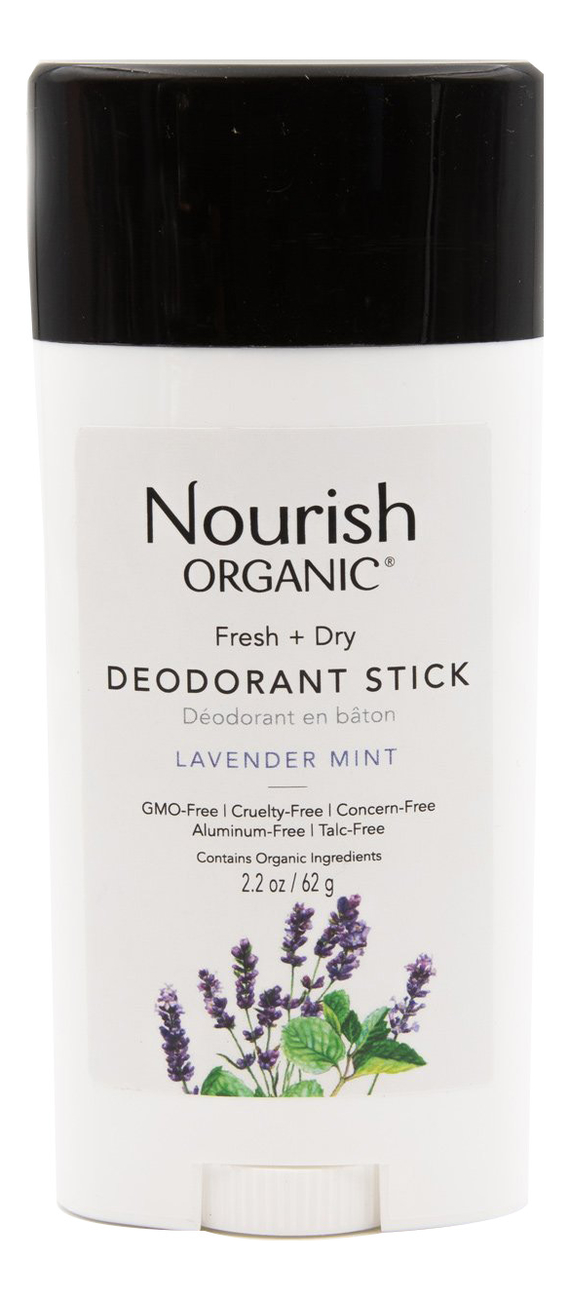 

Дезодорант для тела с экстрактом мяты и лаванды Organic Fresh + Dry Deodorant Stick 62г