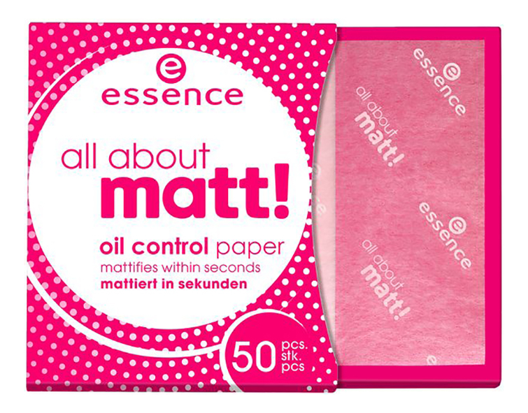 

Матирующие салфетки для лица All About Matt! Oil Control Paper 50шт