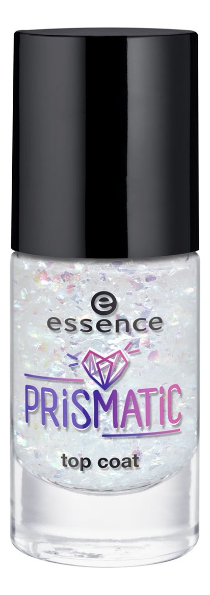 

Верхнее покрытие для ногтей Prismatic Top Coat 8мл: 39 Prisma Love, Верхнее покрытие для ногтей Prismatic Top Coat 8мл