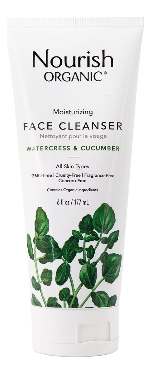 

Очищающий гель для умывания с экстрактом кресс-салата и огурца Organic Moisturizing Face Cleanser 177мл