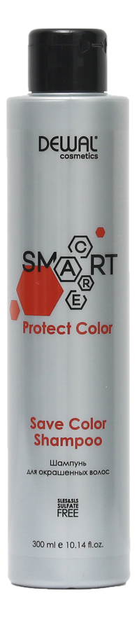 Купить Шампунь для окрашенных волос Cosmetics Smart Care Protect Color Save Shampoo: Шампунь 300мл, Dewal