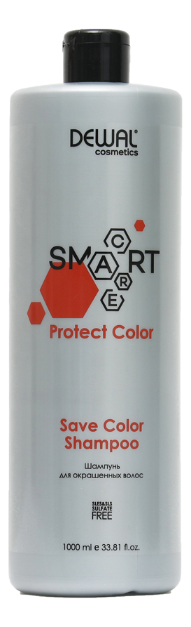 

Шампунь для окрашенных волос Cosmetics Smart Care Protect Color Save Shampoo: Шампунь 1000мл, Шампунь для окрашенных волос Cosmetics Smart Care Protect Color Save Shampoo