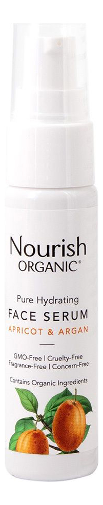 

Сыворотка для лица с экстрактом абрикоса и маслом арганы Organic Pure Hydrating Face Serum 20мл