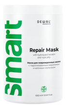 Dewal Маска восстанавливающая для поврежденных волос Cosmetics Smart Care Repair Mask