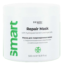 Dewal Маска восстанавливающая для поврежденных волос Cosmetics Smart Care Repair Mask