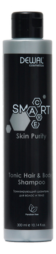 Тонизирующий шампунь для волос и тела с ментолом Cosmetics Smart Care Skin Purity Tonic Shampoo Hair & Body