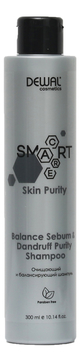 Очищающий и балансирующий шампунь Cosmetics Smart Care Skin Purity Balance Sebum & Dandruff Shampoo