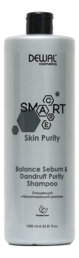 Очищающий и балансирующий шампунь Cosmetics Smart Care Skin Purity Balance Sebum  Dandruff Shampoo: Шампунь 1000мл
