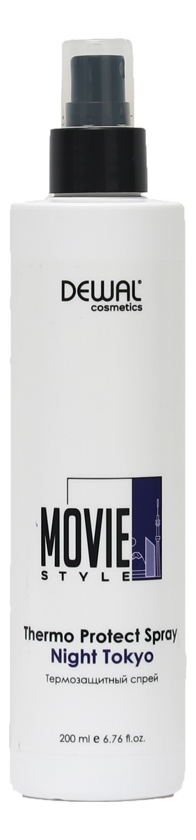 цена Термозащитный спрей для волос Movie Style Thermo Protect Spray Night Tokyo 200мл